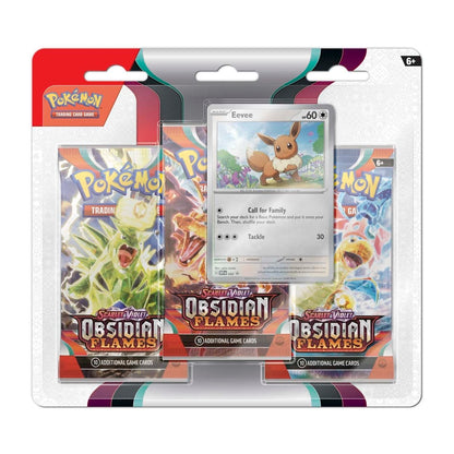 Pokémon - Obsidian Flames - 3 Pack Blister