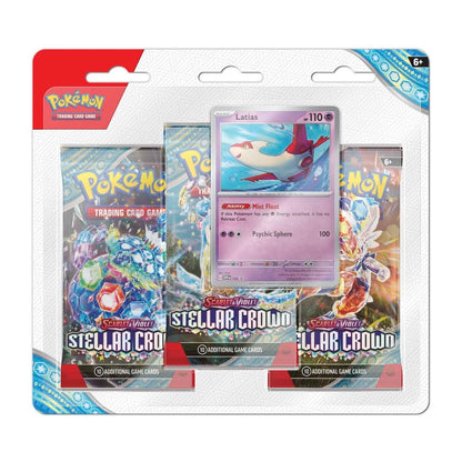 Pokémon - Stellar Crown - 3 Pack Blister