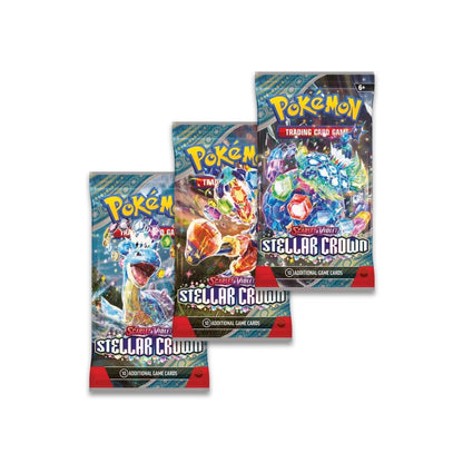 Pokémon - Stellar Crown - 3 Pack Blister