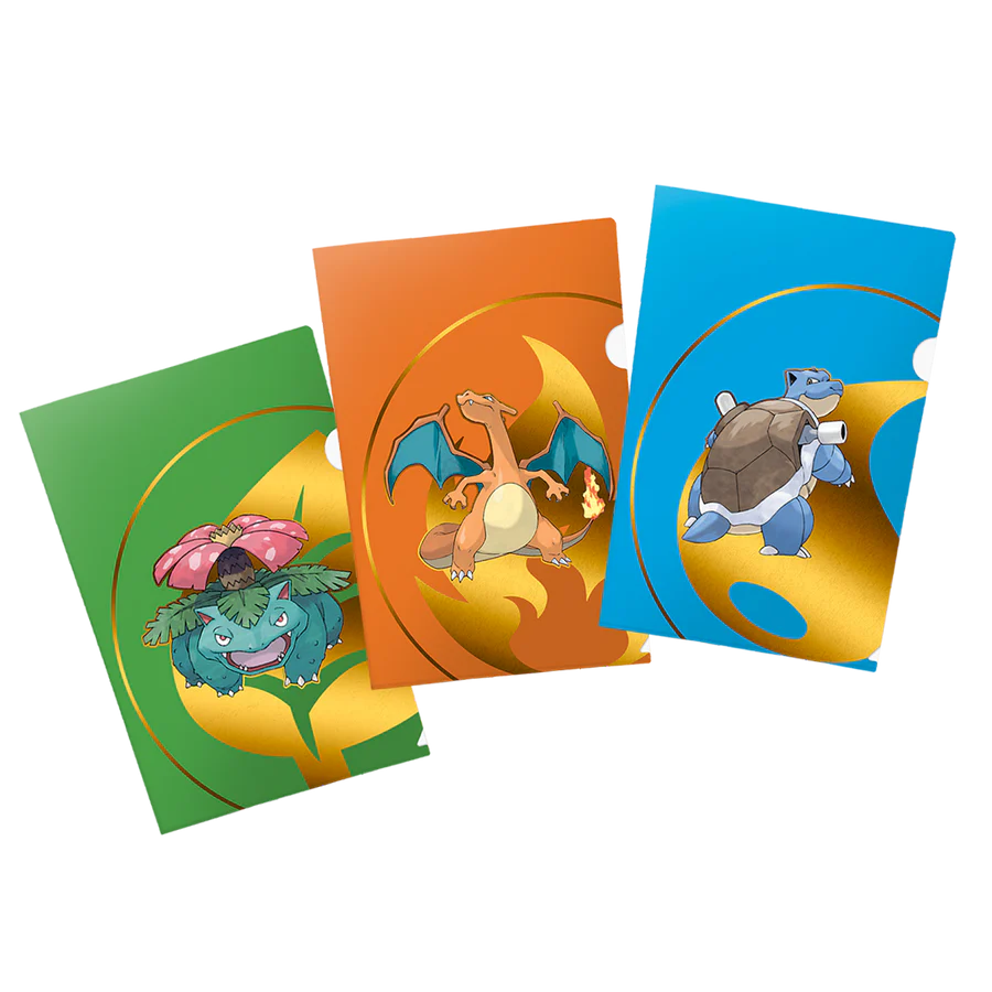 Pokémon - Tournament Folio 3-Pack Series (Charizard, Blastoise, Venusaur)
