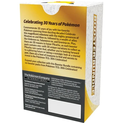 Pokémon - 30th Celebration - Booster Bundle