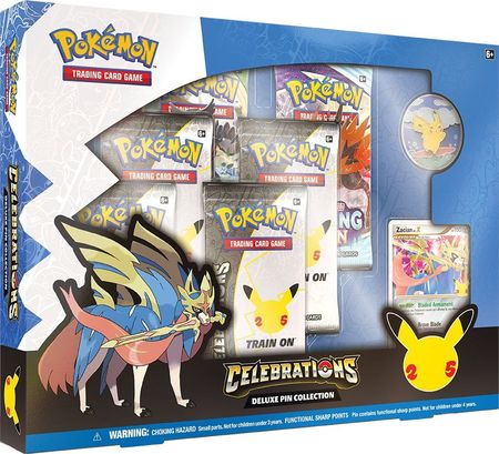 Pokémon - Celebrations - Deluxe Pin Collection - Zacian LV.X