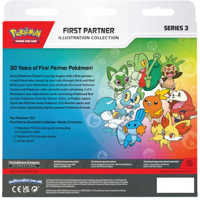 Pokémon - First Partner Illustration Collection - Series 3
