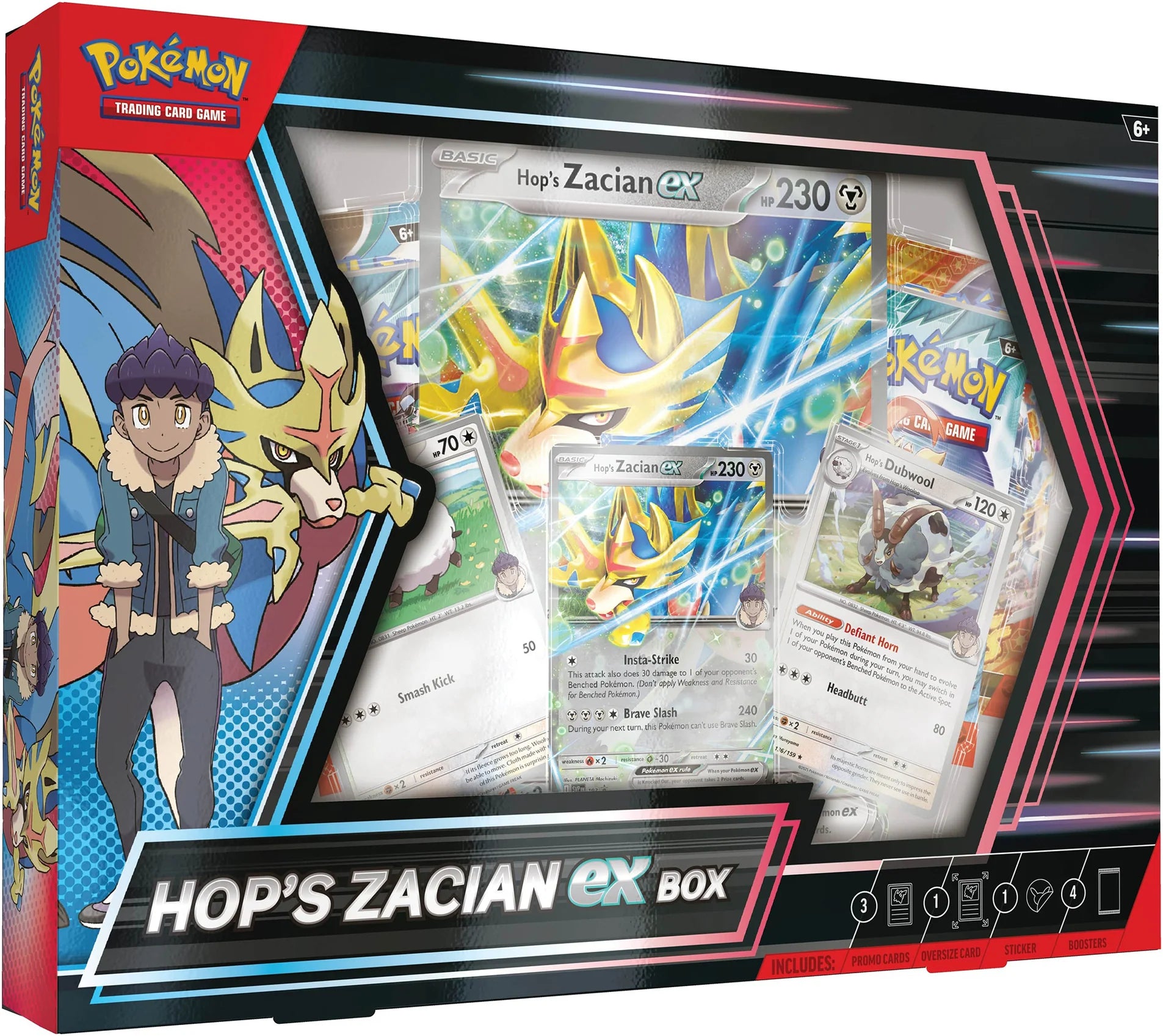 Pokémon - Hop's Zacian EX Box