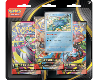Pokémon - Mega Evolution Base - 3 Pack Blister
