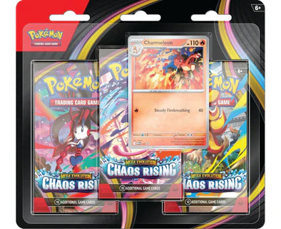 Pokémon - Chaos Rising - 3 Pack Blister