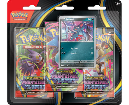 Pokémon - Phantasmal Flames - 3 Pack Blister