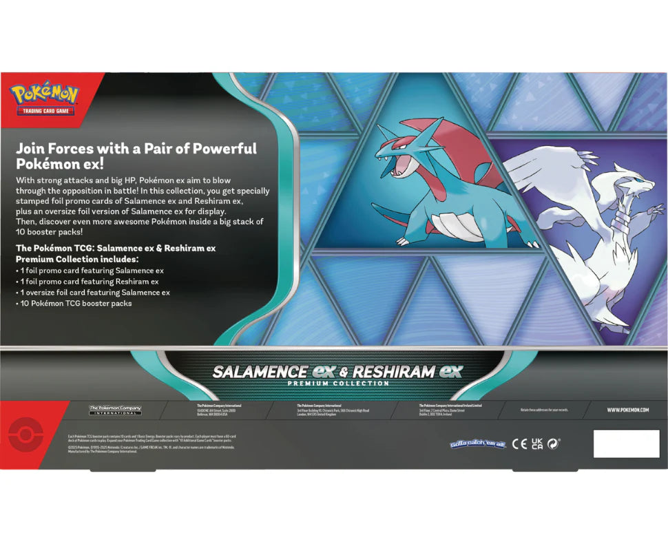 Pokémon - Salamence EX & Reshiram EX Premium Collection