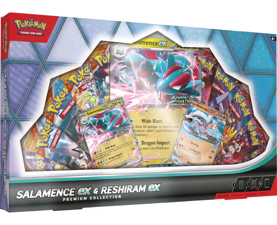 Pokémon - Salamence EX & Reshiram EX Premium Collection
