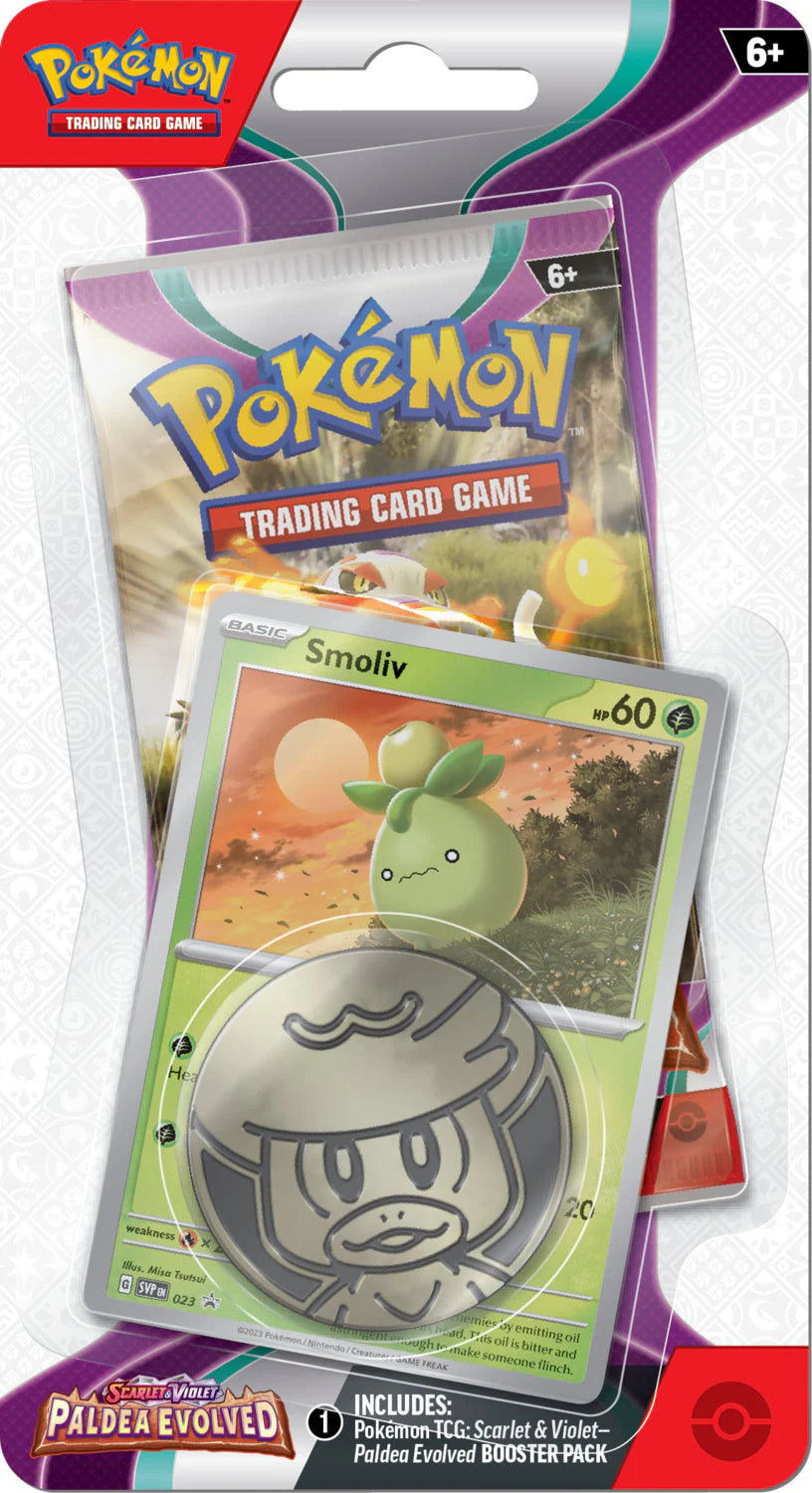 Pokémon - Paldea Evolved - Checklane Blister