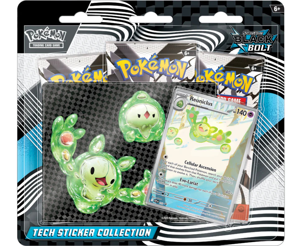 Pokémon - Black Bolt - Tech Sticker Collection