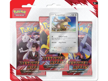 Pokémon - Destined Rivals - 3 Pack Blister