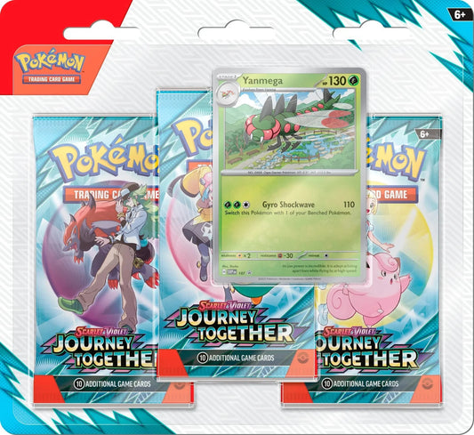 Pokémon - Journey Together - 3 Pack Blister
