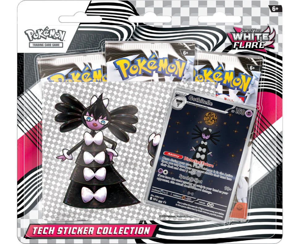 Pokémon - White Flare - Tech Sticker Collection