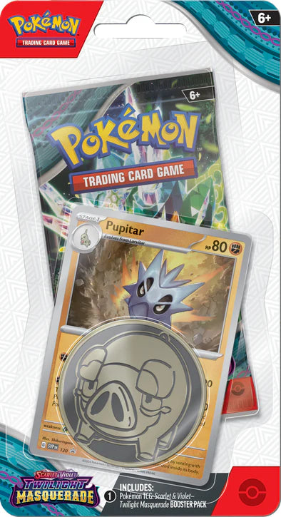 Pokémon - Twilight Masquerade - Checklane Blister (Pupitar)