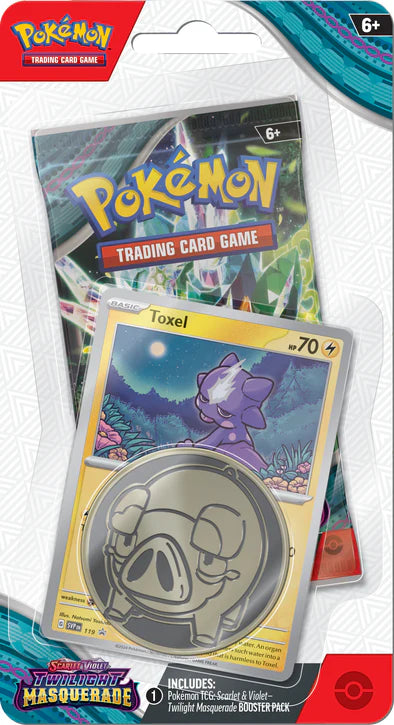Pokémon - Twilight Masquerade - Checklane Blister (Toxel)