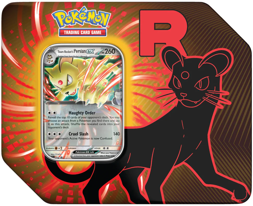 Pokémon - Team Rocket Tin - Team Rocket's Persian
