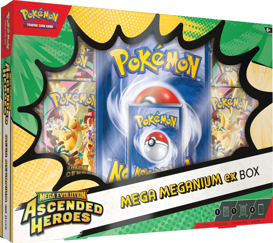 Pokémon - Ascended Heroes - Mega Meganium Ex Box