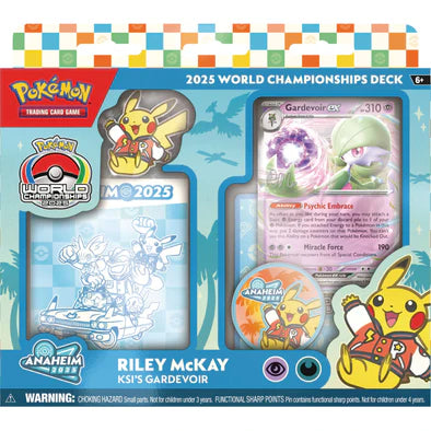 Pokémon - World Championship Decks 2025 - Riley McKay - KSI's Gardevoir (Masters Champion)