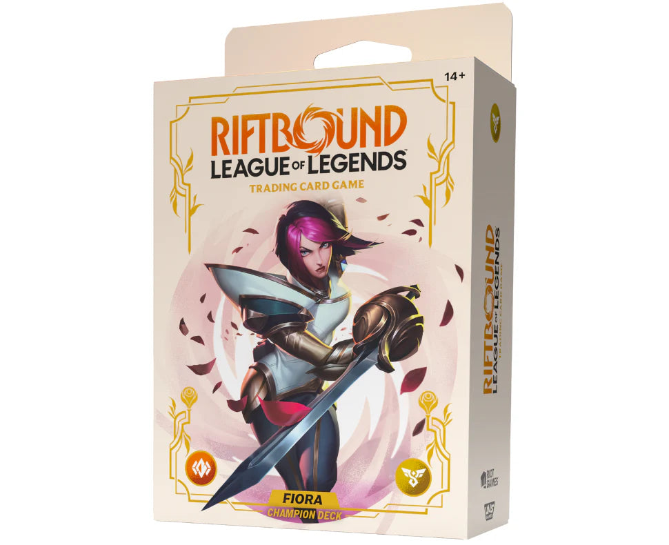 Riftbound - League Of Legends - Spiritforged Champion Deck - Fiora