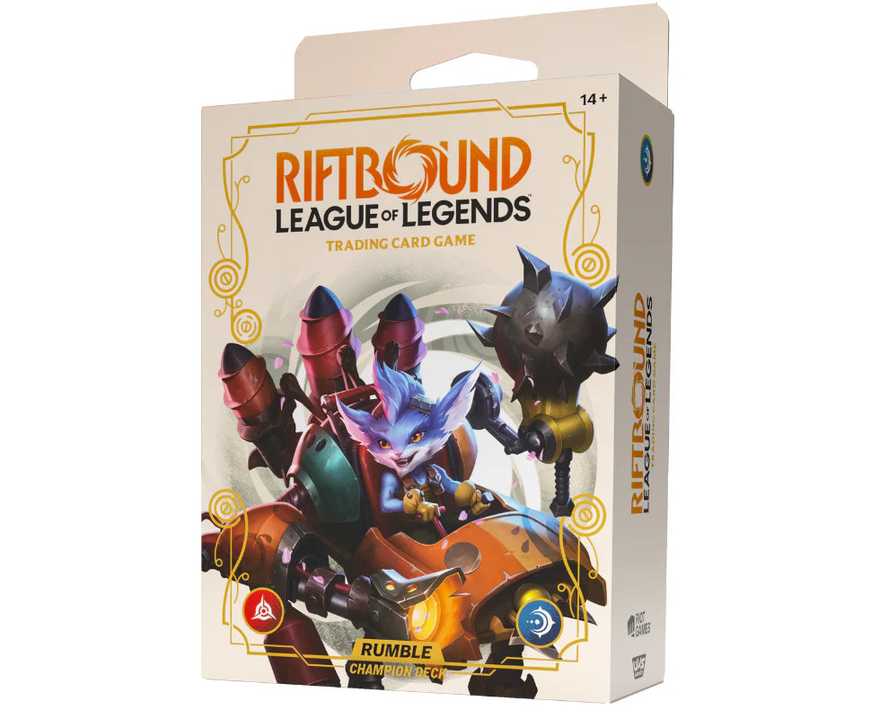 Riftbound - League Of Legends - Spiritforged Champion Deck - Rumble
