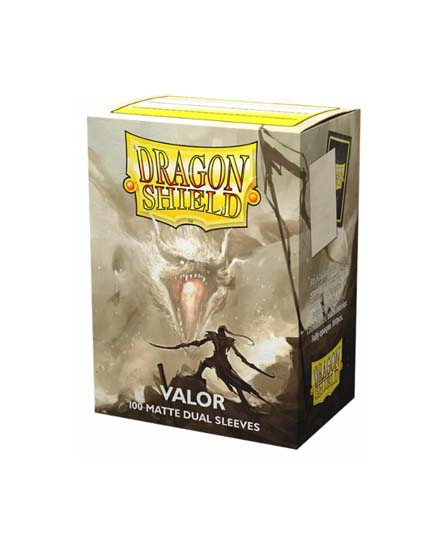 Dragon Shield - Standard Size - Matte Dual Valor 100CT