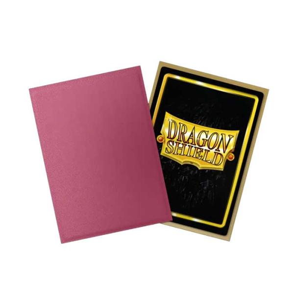 Dragon Shield - Standard Size - Matte Dual Pomegranate & Gold 100CT