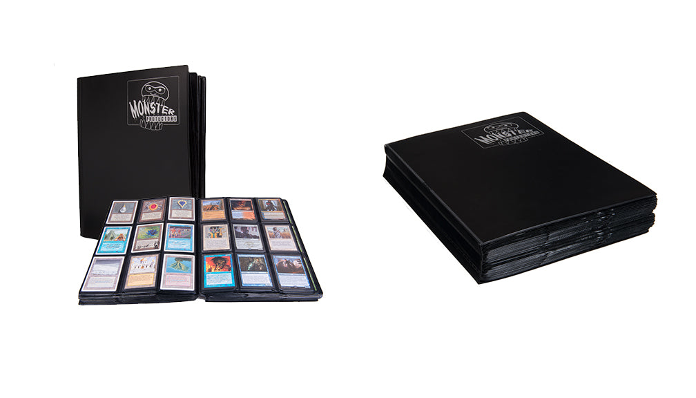 Monster - 9-Pocket Mega Binder - Matte Black