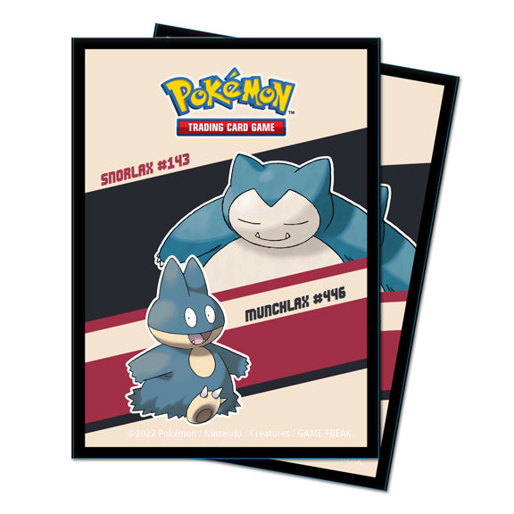 Pokémon - Snorlax & Munchlax - Card Sleeves 65CT