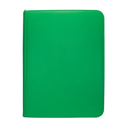 Ultra Pro - 9-Pocket Binder - Vivid Zippered Green