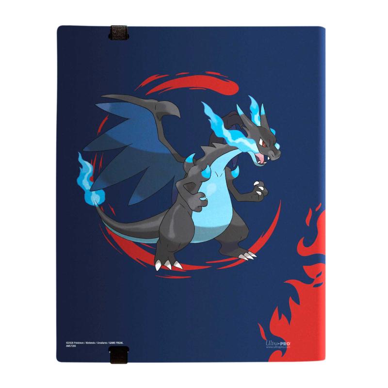 Ultra Pro - Pokémon - 9-Pocket Pro Binder - Mega Charizard X & Y