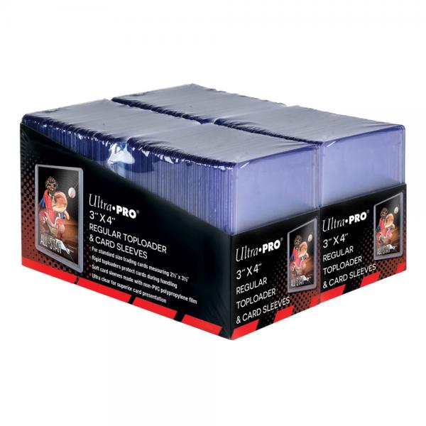 Ultra Pro - 3" x 4" Regular Toploaders & Card Sleeves 200CT