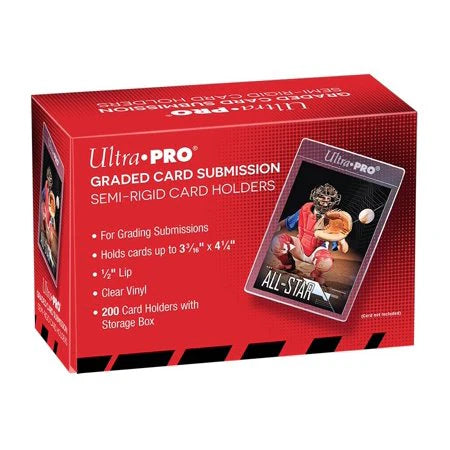 Ultra Pro - Card Sleeves - Graded Card Semi-Rigid Card Holder 200CT