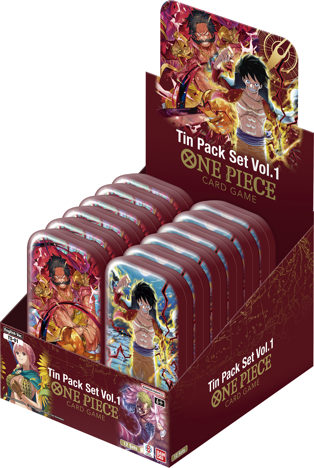 One Piece Card Game - TS01 - Tin Pack Set Vol 1