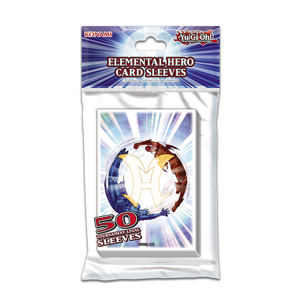 YUGIOH - Elemental Hero - Card Sleeves 50CT