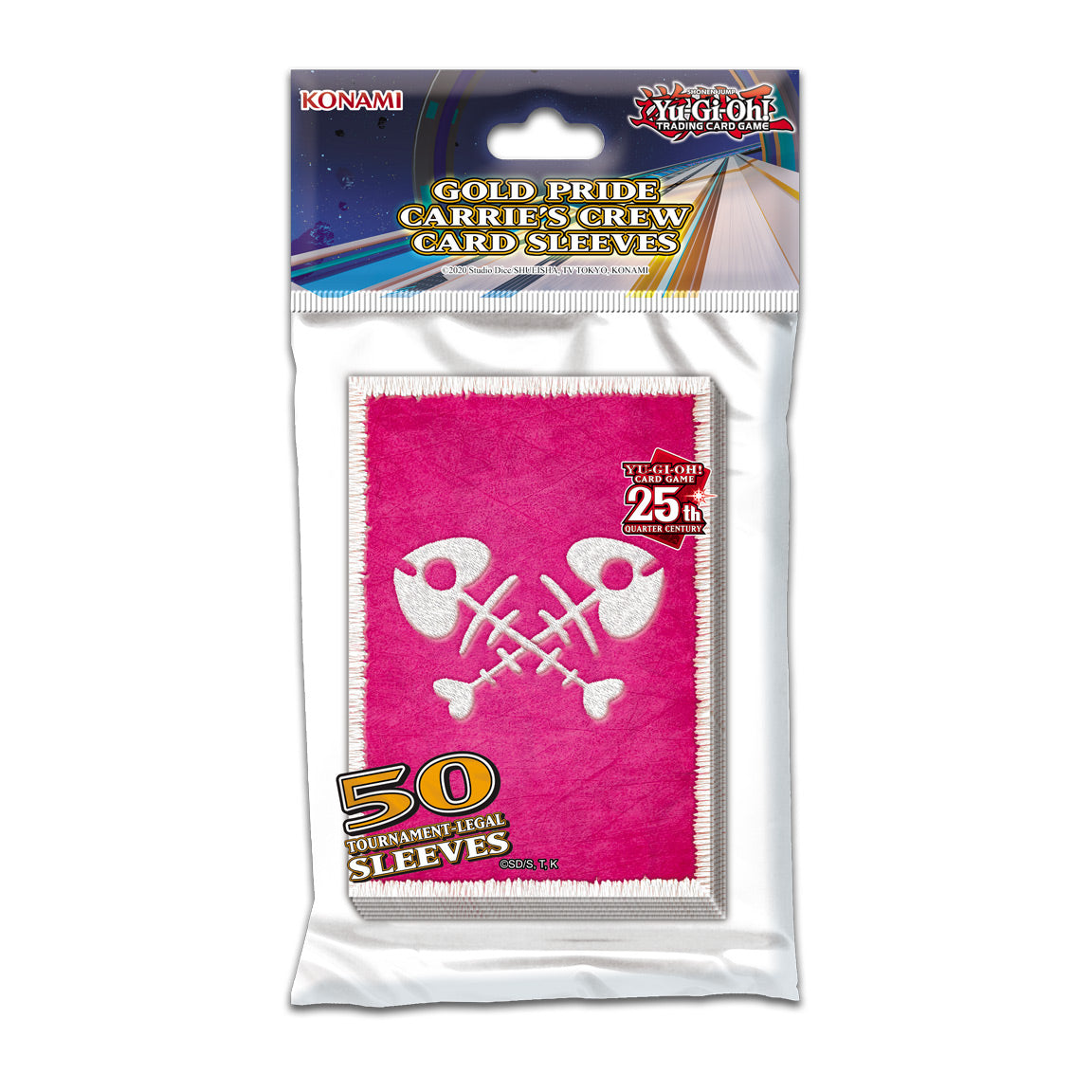 YUGIOH - Gold Pride Carrie's Crew - Card Sleeves 50CT