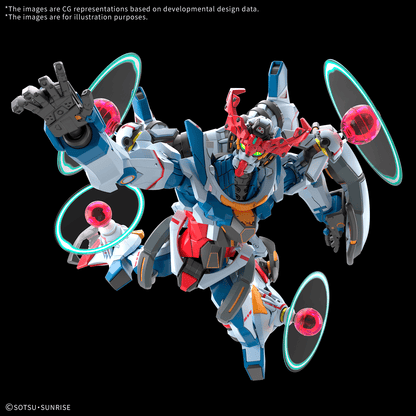 Gunpla - HGGQ 1/144 #01 - GMS-Ω GQuuuuuuX (Endymion Unit Awakened)