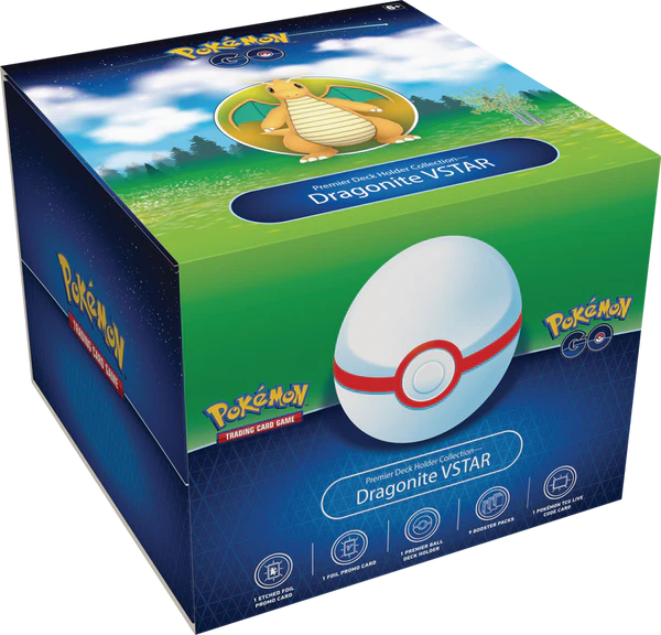 Pokémon - Pokémon GO TCG - Premier Deck Holder - Dragonite VSTAR