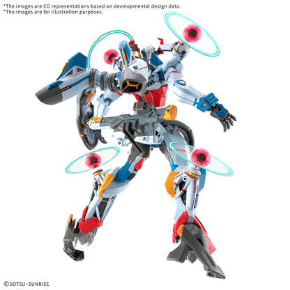 Gunpla - HGGQ 1/144 #01 - GMS-Ω GQuuuuuuX (Endymion Unit Awakened)
