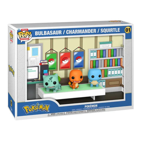 Deluxe POP! Moment: Pokémon - Bulbasaur/Charmander/Squirtle #01