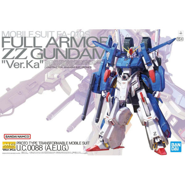 Gunpla - MG 1/100 - Full Armor ZZ Gundam Ver. Ka