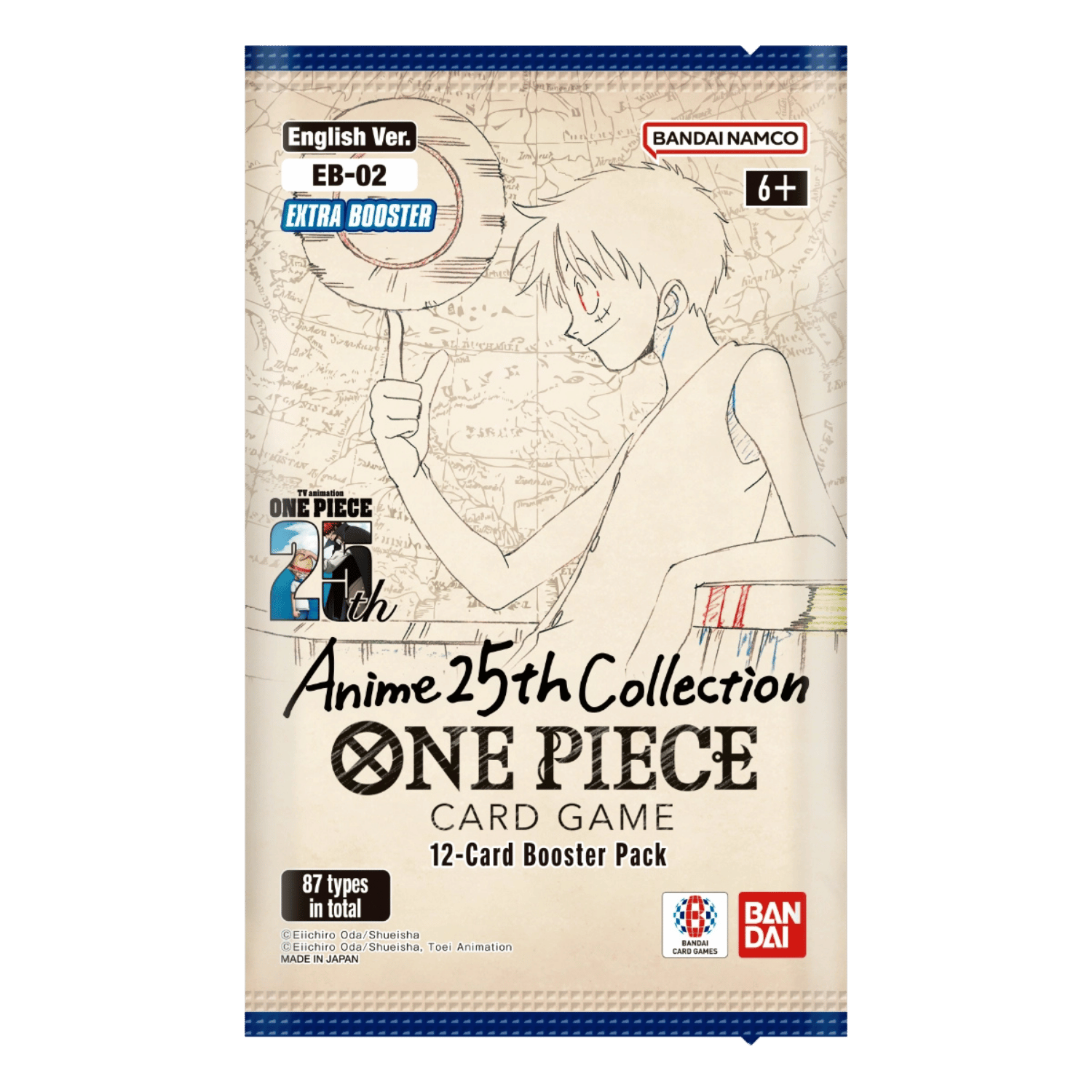 One Piece Card Game - EBO2 - Anime 25th Collection - Booster Pack