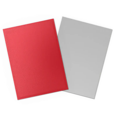 Dragon Shield - Standard Size - Matte Dual Crimson & Silver 100CT