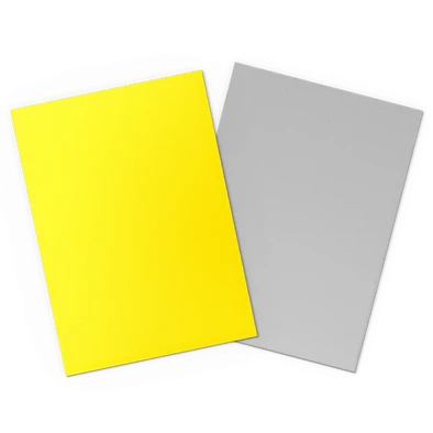 Dragon Shield - Standard Size - Matte Dual Yellow & Silver 100CT