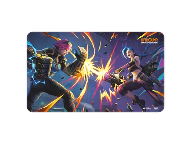 Riftbound - League Of Legends - Vendetta Playmat - Vi Vs Jinx