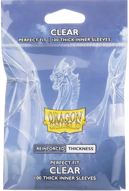 Dragon Shield - Standard Size - Thick Inner Sleeves - Clear 100CT