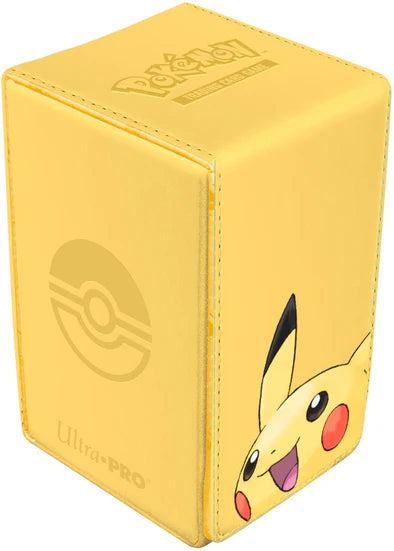 Ultra Pro - Pokémon - Alcove Tower Deck Box - Pikachu Face