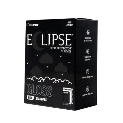Ultra Pro - Deck Protector - Enhanced Eclipse Gloss - Jet Black 105CT