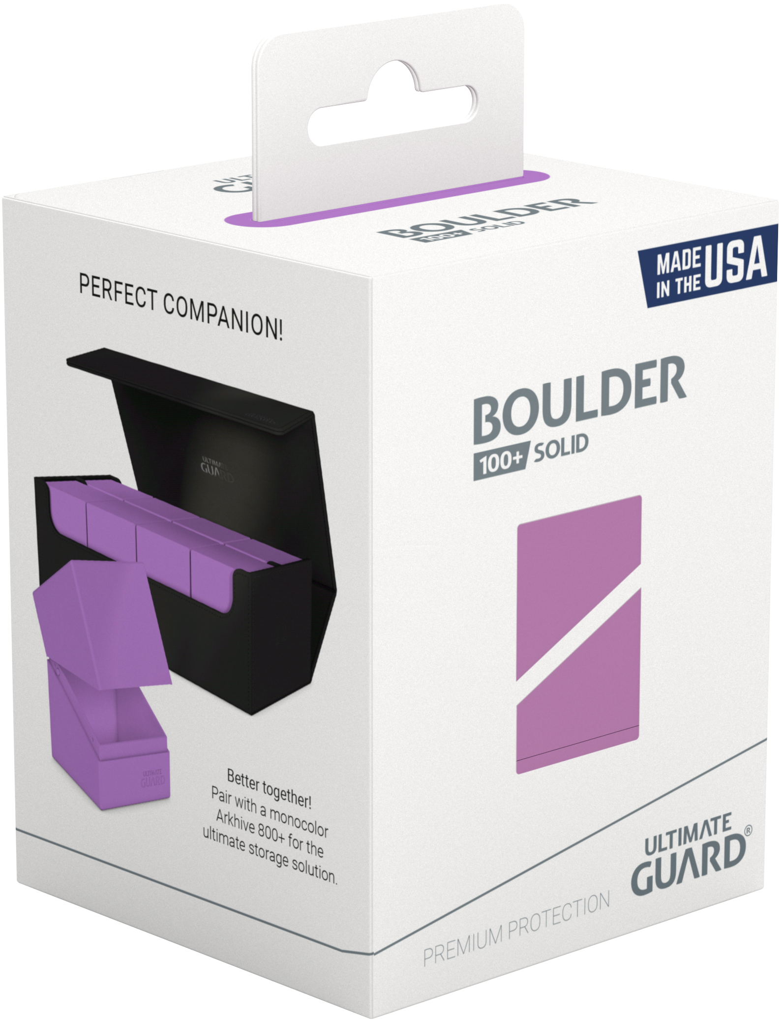 Ultimate Guard - Boulder 100+ - Deck Case - Solid Lavender