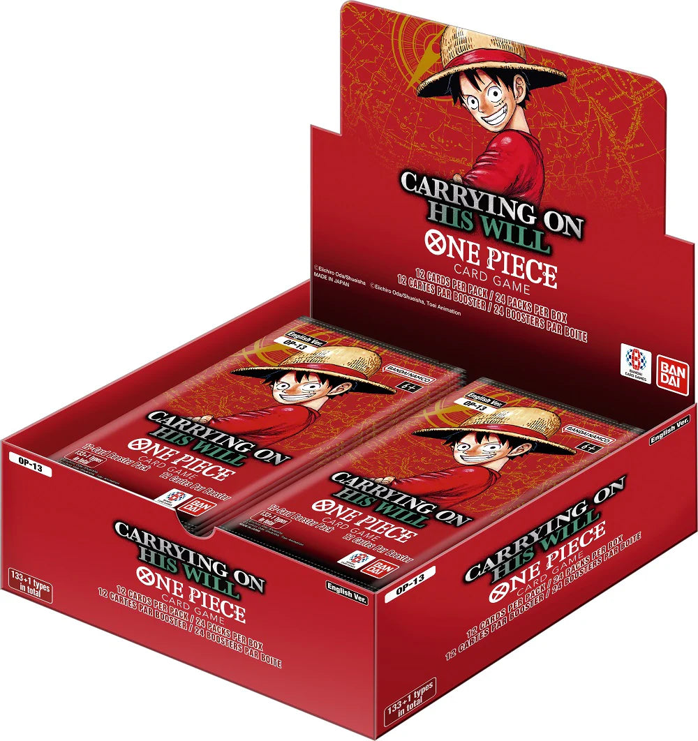 One Piece Card Game - OP13 - Carrying On His Will - Booster Box